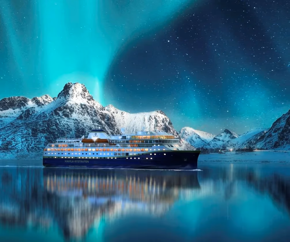 Mobildekning til Sjøs i Hjorundfjorden