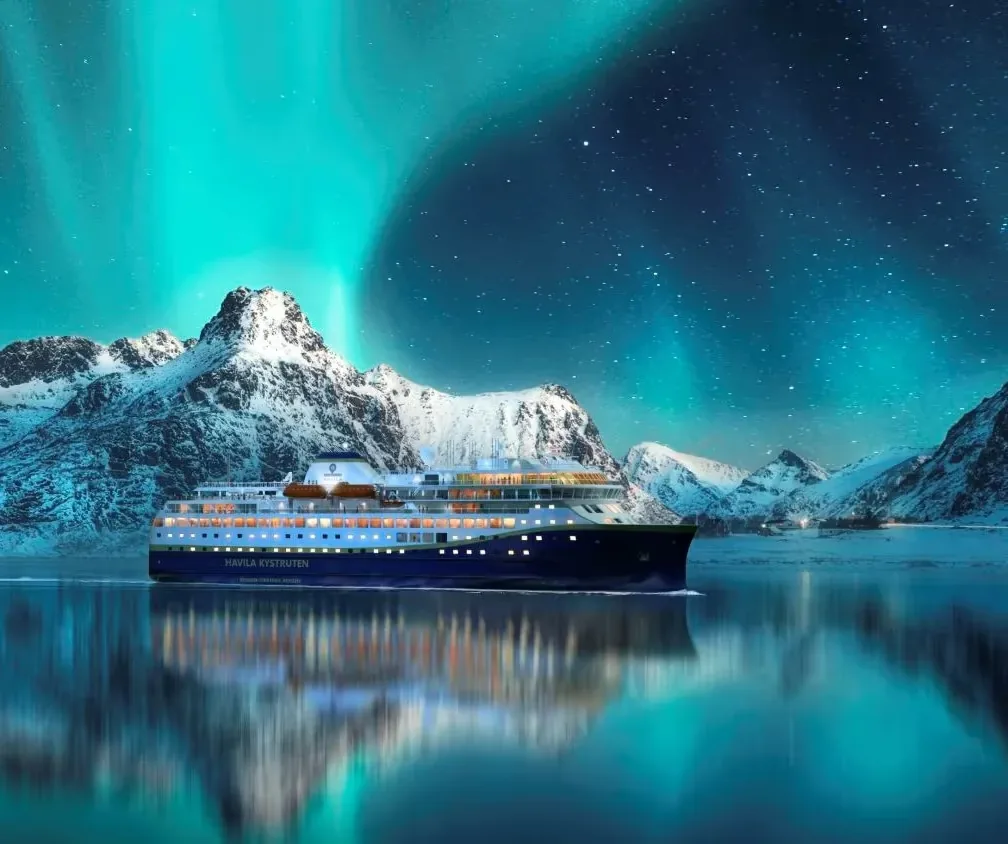 Mobildekning til Sjøs i Hjorundfjorden